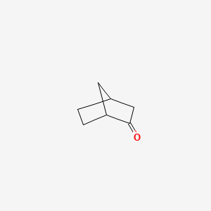 Chemical structure of 2-Norbornanone