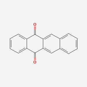 Chemical structure of 5,12-Naphthacenequinone