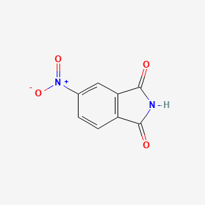 Chemical structure of 4-Nitrophthalimide