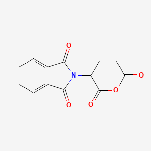 Chemical structure of N-Phthaloyl-DL-glutamic Anhydride