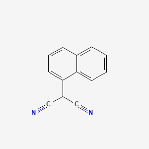 Chemical structure of 1-Naphthylmalononitrile