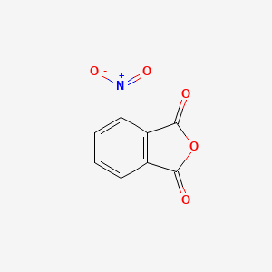 Chemical structure of 3-Nitrophthalic Anhydride