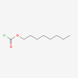 Chemical structure of n-Octyl Chloroformate