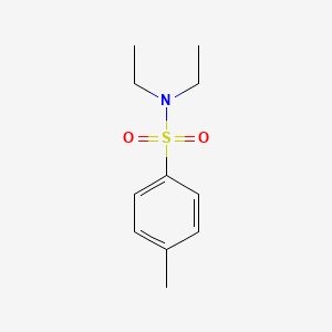 Chemical structure of p-Toluenesulfonyl-N,N-diethylamide