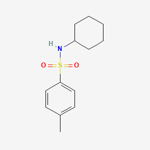 Chemical structure of N-Cyclohexyl-p-toluenesulfonamide