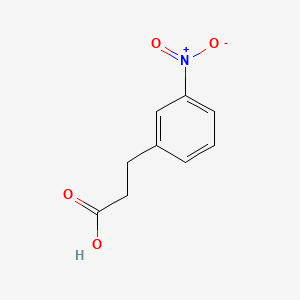 Chemical structure of 3-(3-Nitrophenyl)propionic Acid