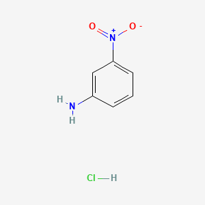 Chemical structure of 3-Nitroaniline Hydrochloride