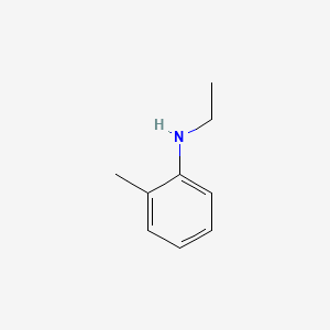 Chemical structure of N-Ethyl-o-toluidine