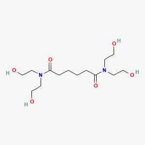 Chemical structure of N,N,N',N'-Tetrakis(2-hydroxyethyl)adipamide