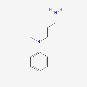 Chemical structure of N-(3-Aminopropyl)-N-methylaniline