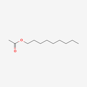 Chemical structure of Nonyl Acetate