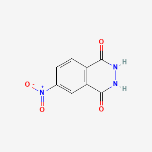Chemical structure of 4-Nitrophthalhydrazide