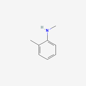 Chemical structure of N-Methyl-o-toluidine