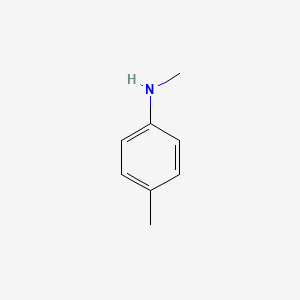 Chemical structure of N-Methyl-p-toluidine
