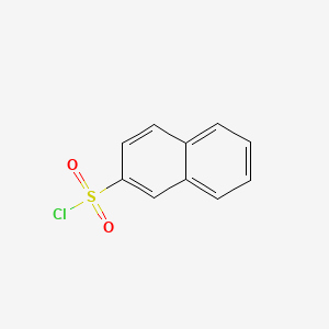 Chemical structure of 2-Naphthalenesulfonyl Chloride