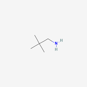 Chemical structure of Neopentylamine