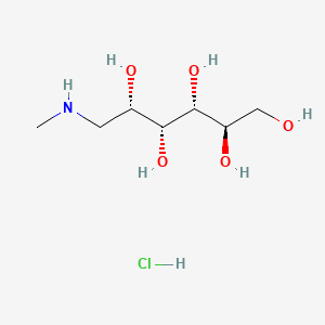 Chemical structure of N-Methyl-D-glucamine Hydrochloride [for Buffer]