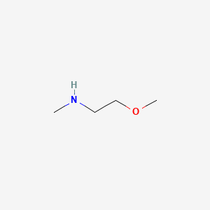 Chemical structure of N-(2-Methoxyethyl)methylamine