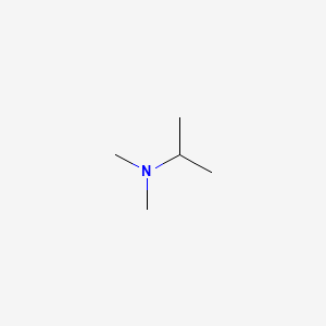 Chemical structure of N,N-Dimethylisopropylamine
