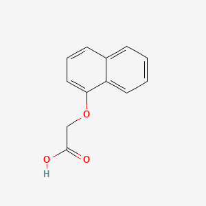 Chemical structure of Naphthoxyacetic acid