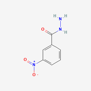 Chemical structure of 3-Nitrobenzhydrazide