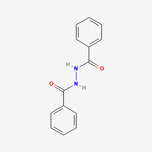 Chemical structure of N,N'-Dibenzoylhydrazine