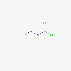 Chemical structure of N-Ethyl-N-methylcarbamoyl Chloride