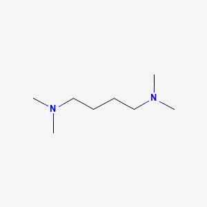 Chemical structure of N,N,N',N'-Tetramethyl-1,4-diaminobutane