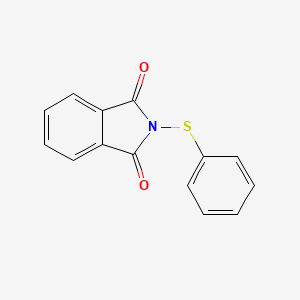 Chemical structure of N-(Phenylthio)phthalimide