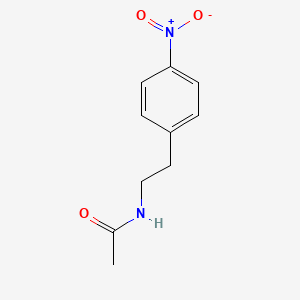 Chemical structure of N-Acetyl-2-(4-nitrophenyl)ethylamine