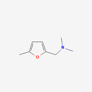Chemical structure of N,N,5-Trimethylfurfurylamine