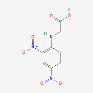 Chemical structure of N-(2,4-Dinitrophenyl)glycine