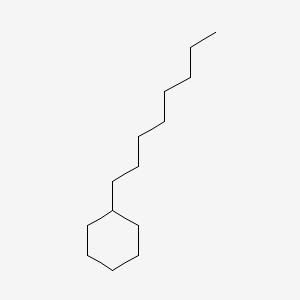 Chemical structure of n-Octylcyclohexane