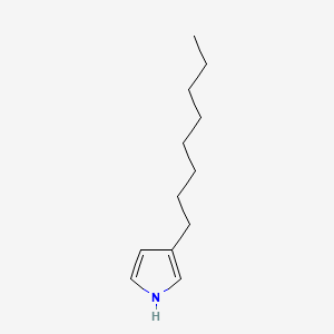 Chemical structure of 3-n-Octylpyrrole