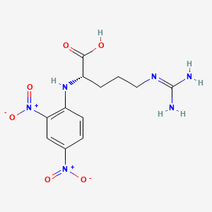 Chemical structure of Nα-(2,4-Dinitrophenyl)-L-arginine