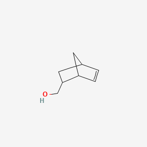 Chemical structure of 5-Norbornen-2-methanol (mixture of isomers)