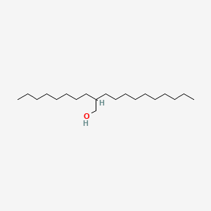 Chemical structure of 2-n-Octyl-1-dodecanol
