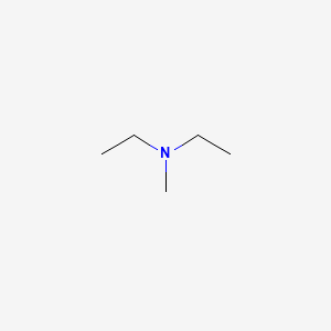 Chemical structure of N,N-Diethylmethylamine