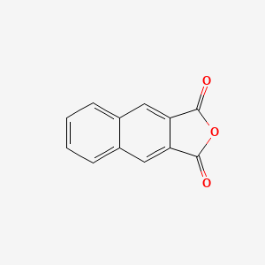 Chemical structure of 2,3-Naphthalenedicarboxylic Anhydride