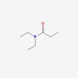 Chemical structure of N,N-Diethylpropionamide