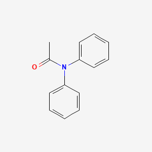 Chemical structure of N,N-Diphenylacetamide