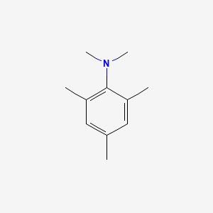 Chemical structure of N,N,2,4,6-Pentamethylaniline