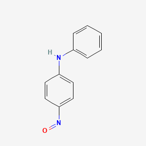 Chemical structure of 4-Nitrosodiphenylamine
