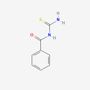 Chemical structure of N-Benzoylthiourea