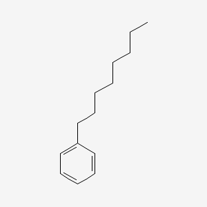 Chemical structure of Octylbenzene