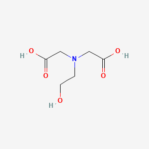 Chemical structure of N-(2-Hydroxyethyl)iminodiacetic Acid