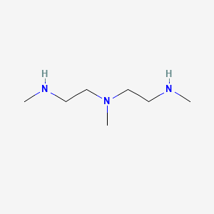 Chemical structure of N,N',N''-Trimethyldiethylenetriamine