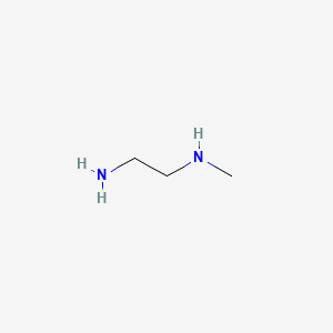 Chemical structure of N-Methylethylenediamine