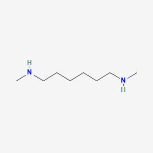 Chemical structure of N,N'-Dimethyl-1,6-diaminohexane