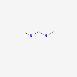 Chemical structure of N,N,N',N'-Tetramethyldiaminomethane
